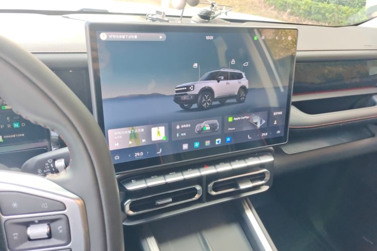 Used JETOUR Shanhai T1 2025 150 km Heading South Audio And AC Panel