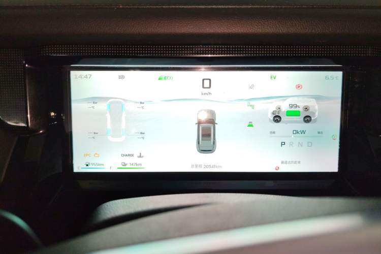 Used JETOUR Shanhai T1 2025 150 km Heading South Instrument Cluster