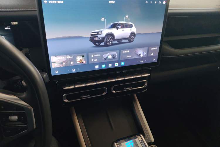 Used JETOUR Shanhai T1 2025 150 km to the Lake Audio And AC Panel