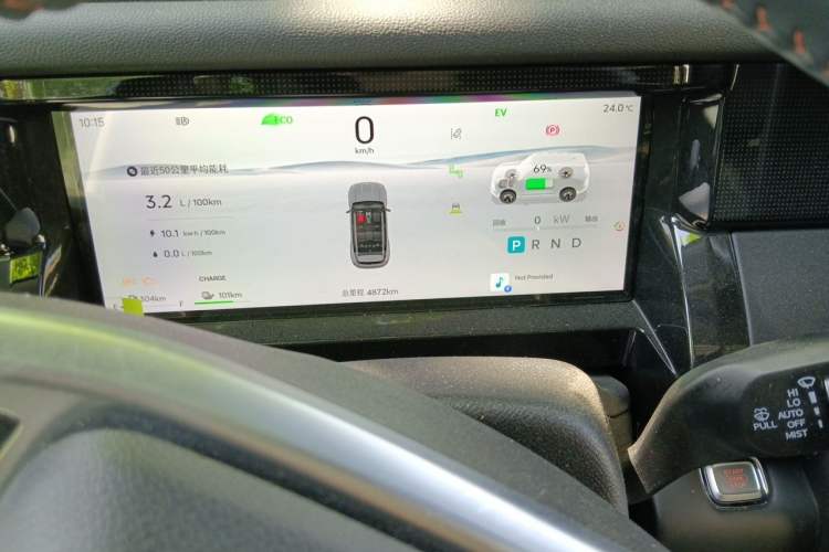 Used JETOUR Shanhai T1 2025 150 km Heading South Instrument Cluster