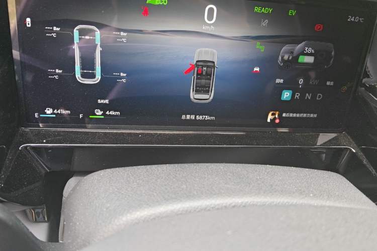 Used JETOUR Shanhai T1 2025 150 km Heading South Odometer Close Up