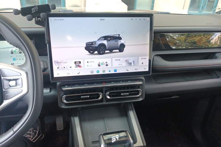 Used JETOUR Shanhai T1 2025 Model 150km Exploration Audio And AC Panel