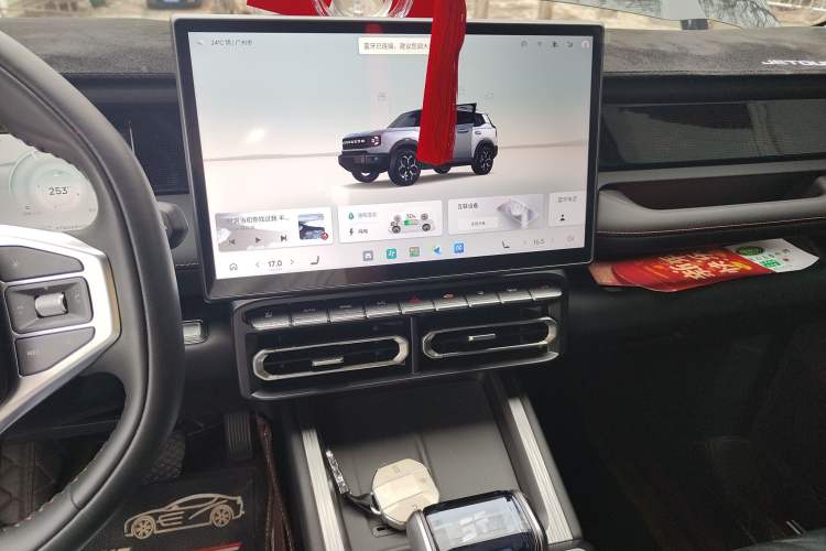 Used JETOUR Shanhai T1 2025 Model 150km Exploration Audio And AC Panel