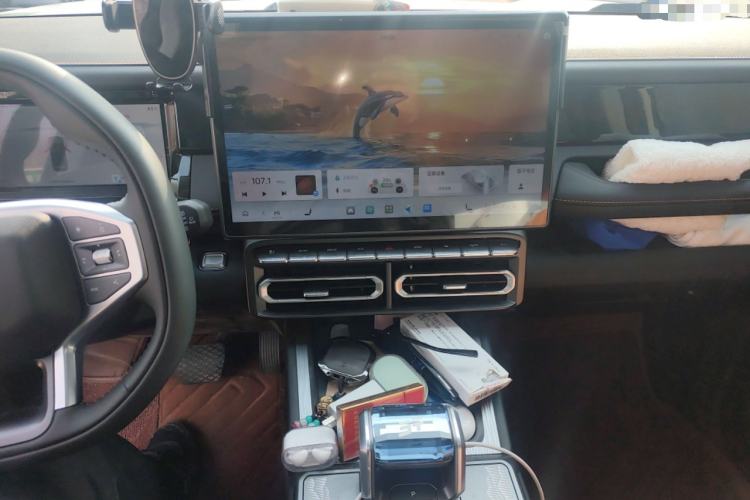 Used JETOUR Shanhai T1 2025 Model 150km Exploration Audio And AC Panel
