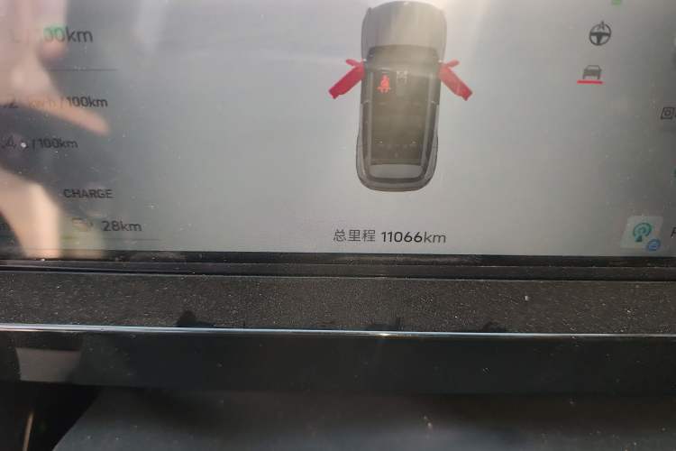 Used JETOUR Shanhai T1 2025 Model 150km Exploration Odometer Close Up