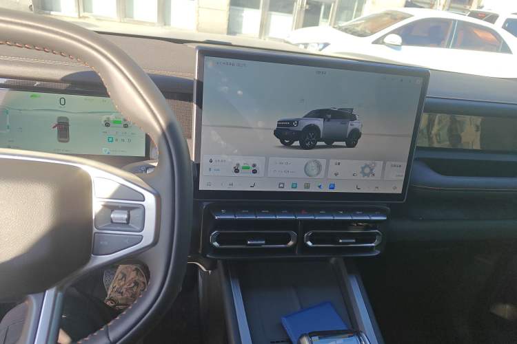 Used JETOUR Shanhai T1 2025 Model 150km Exploration Audio And AC Panel
