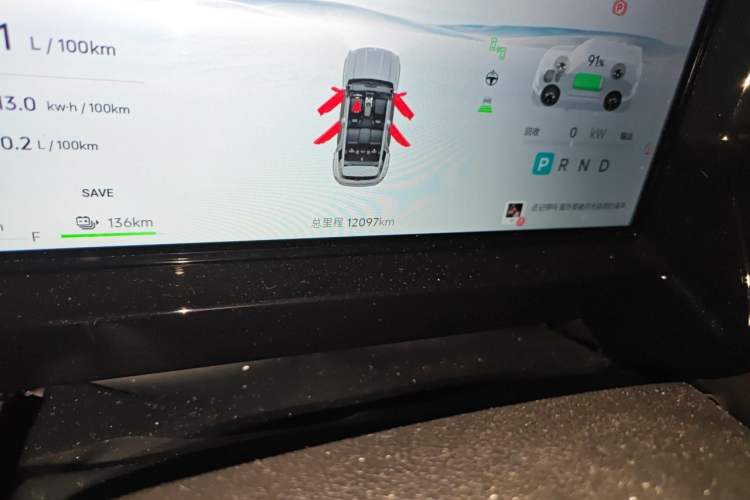 Used JETOUR Shanhai T1 2025 Model 150km Discovery Odometer Close Up