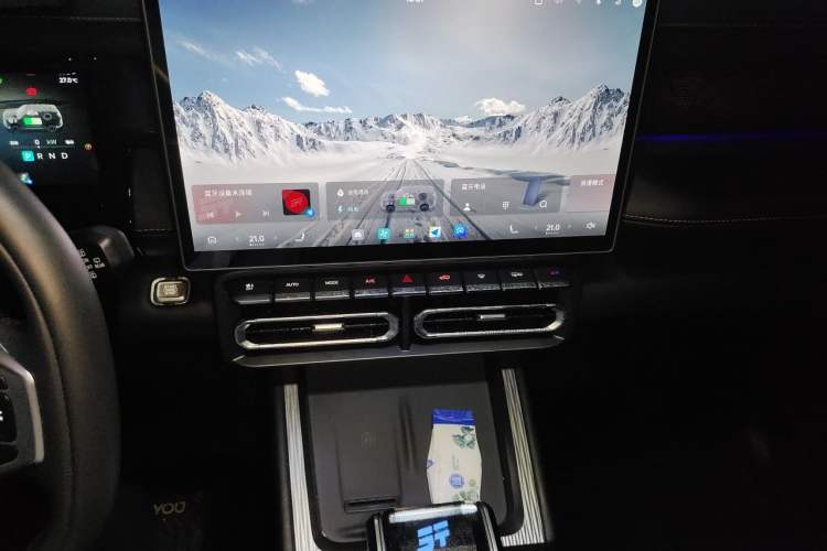 Used JETOUR Shanhai T1 2025 Model 226km Crossroad Audio And AC Panel