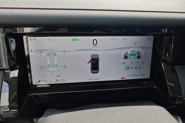 Used JETOUR Shanhai T1 2025 Model 147km Four-Wheel-Drive Exploration Instrument Cluster