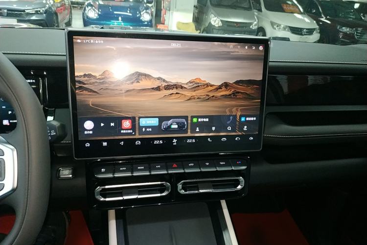 Used JETOUR Shanhai T1 2025 150 km to the Lake Audio And AC Panel