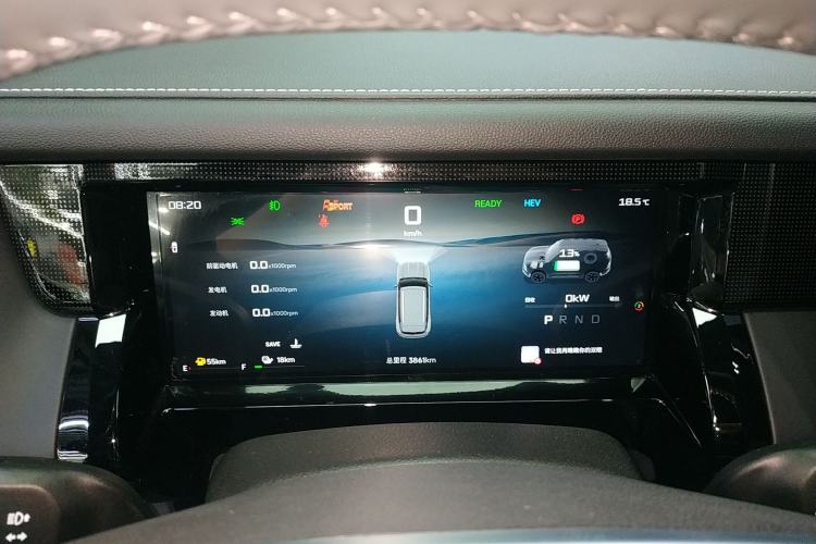 Used JETOUR Shanhai T1 2025 150 km to the Lake Instrument Cluster
