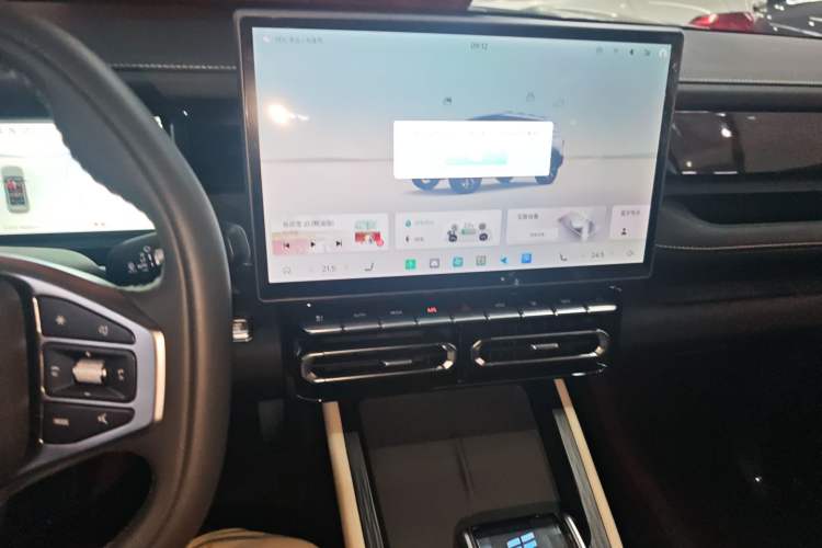 Used JETOUR Shanhai T1 2025 150 km to the Lake Audio And AC Panel