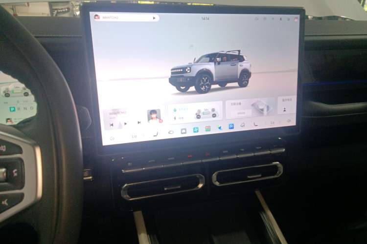 Used JETOUR Shanhai T1 2025 150 km Heading South Audio And AC Panel