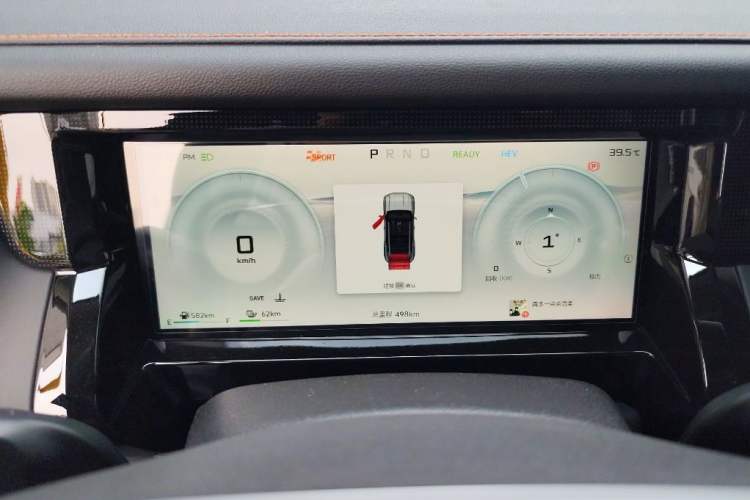 Used JETOUR Shanhai T1 2025 150 km to the Lake Odometer Close Up