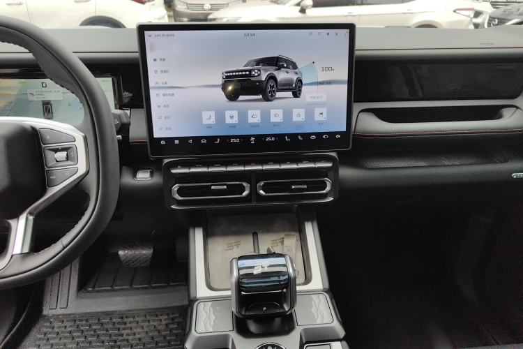 Used JETOUR Shanhai T1 2025 150 km Heading South Audio And AC Panel