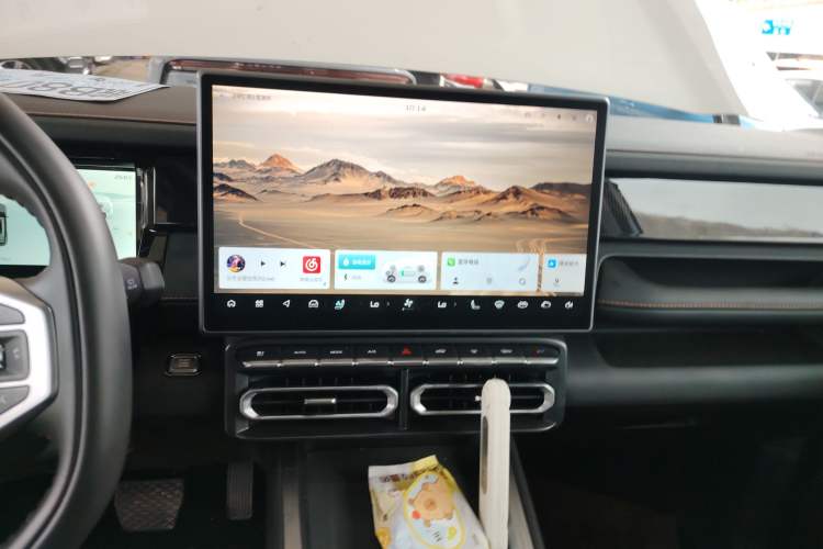 Used JETOUR Shanhai T1 2025 Model 150km Discovery Audio And AC Panel