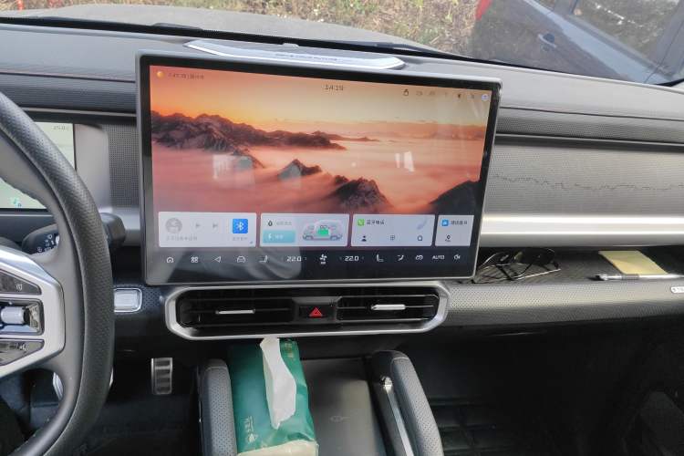 Used JETOUR Shanhai Traveler C-DM 2024 C-DM 129KM Linye Edition Audio And AC Panel