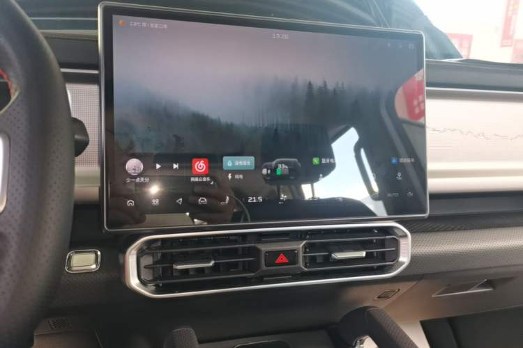 Used JETOUR Shanhai Traveler C-DM 2024 C-DM 129KM Linye Edition Audio And AC Panel