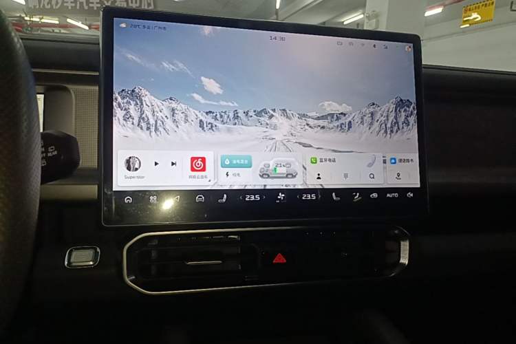 Used JETOUR Shanhai Traveler C-DM 2024 C-DM 208KM Mountain & Wilderness Edition Audio And AC Panel