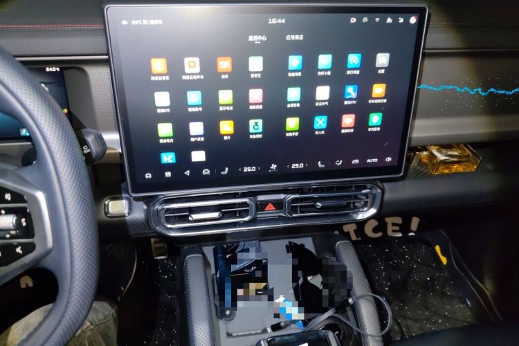 Used JETOUR Shanhai Traveler C-DM 2024 C-DM 129KM Linye Edition Audio And AC Panel
