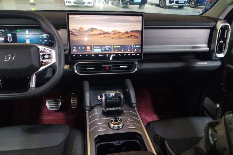 Used JETOUR Shanhai Traveler C-DM 2024 C-DM 129KM Wilderness Edition Audio And AC Panel