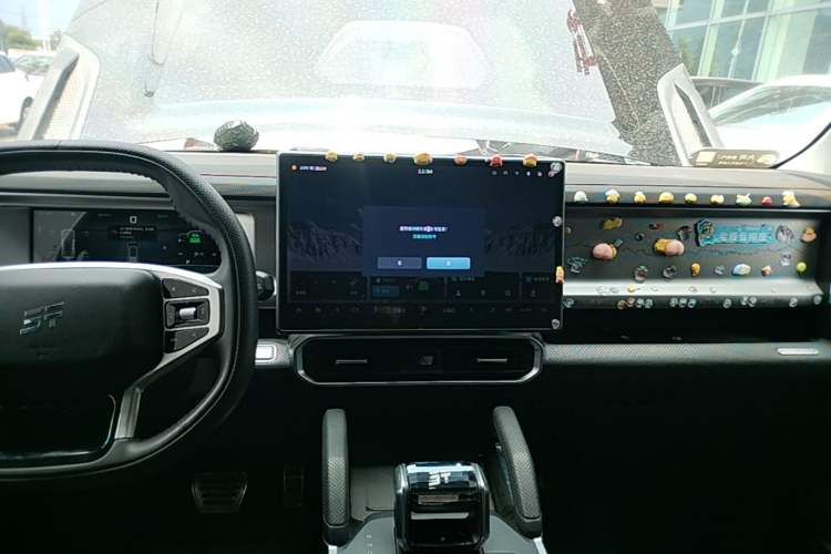 Used JETOUR Shanhai Traveler C-DM 2024 C-DM 129KM Linye Edition Audio And AC Panel