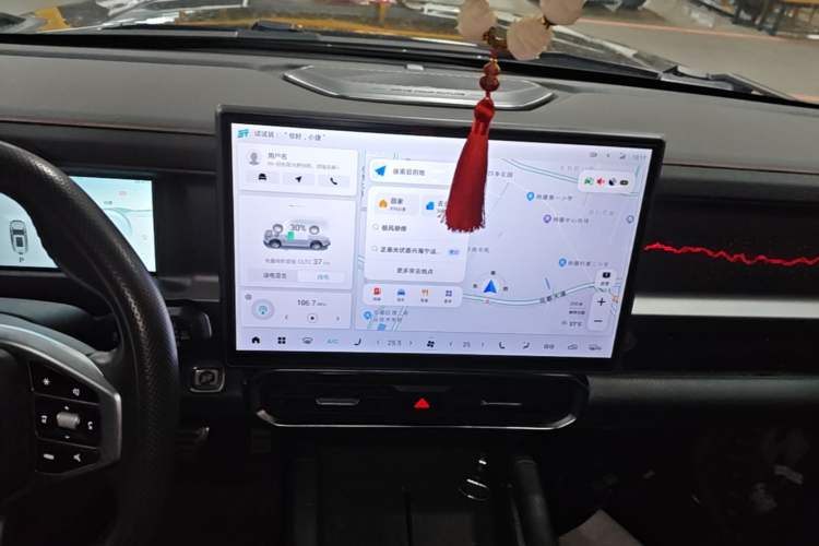 Used JETOUR Shanhai Traveler C-DM 2024 C-DM 129KM Linye Edition Audio And AC Panel