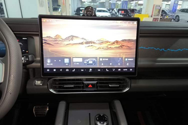 Used JETOUR Shanhai Traveler C-DM 2024 C-DM 129KM Linye Edition Audio And AC Panel