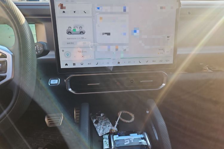 Used JETOUR Shanhai Traveler C-DM 2024 C-DM 129KM Linye Edition Audio And AC Panel