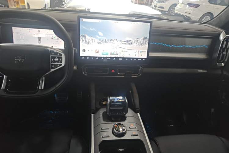 Used JETOUR Shanhai Traveler C-DM 2024 C-DM 208KM Mountain & Wilderness Edition Audio And AC Panel