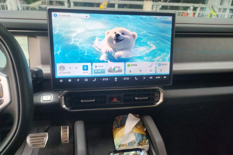 Used JETOUR Shanhai Traveler C-DM 2024 C-DM 208KM Mountain & Wilderness Edition Audio And AC Panel