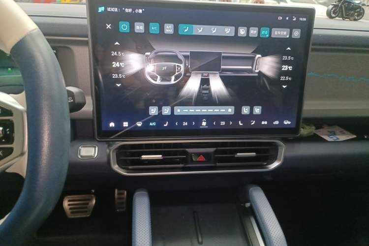 Used JETOUR Shanhai Traveler C-DM 2024 C-DM 129KM Linye Edition Audio And AC Panel