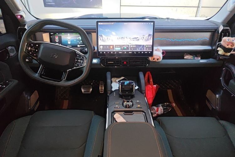 Used JETOUR Shanhai Traveler C-DM 2024 C-DM 129KM Linye Edition Center Console