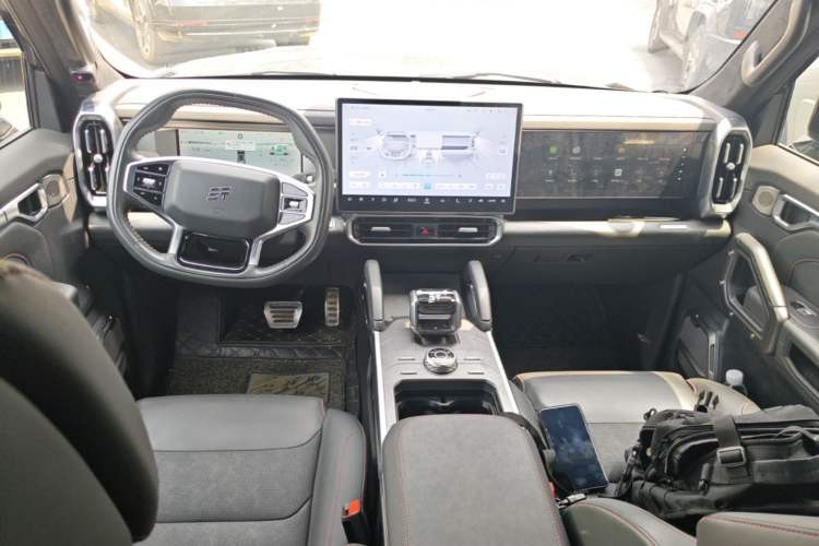 Used JETOUR Shanhai Traveler C-DM 2024 C-DM 208KM Mountain & Wilderness Edition Center Console