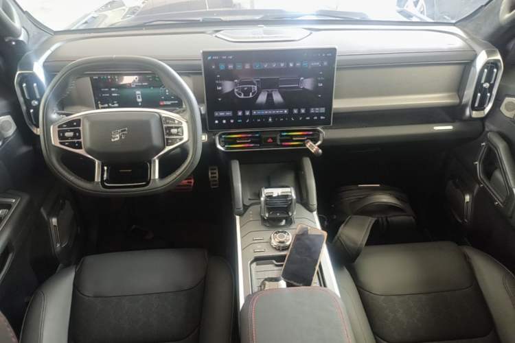 Used JETOUR Shanhai Traveler C-DM 2024 C-DM 208KM Mountain & Wilderness Edition Center Console