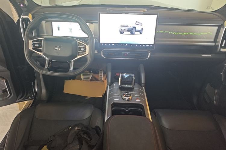 Used JETOUR Shanhai Traveler C-DM 2024 C-DM 208KM Mountain & Wilderness Edition Center Console