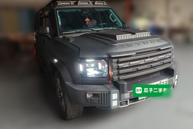 Used JETOUR Shanhai Traveler C-DM 2024 C-DM 129KM Linye Edition Front Right 45 Deg