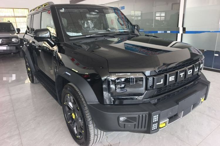 Used JETOUR Shanhai Traveler C-DM 2024 C-DM 208KM Mountain & Wilderness Edition Front Right 45 Deg