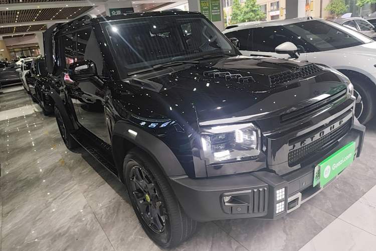 Used JETOUR Shanhai Traveler C-DM 2024 C-DM 129KM Linye Edition Front Right 45 Deg