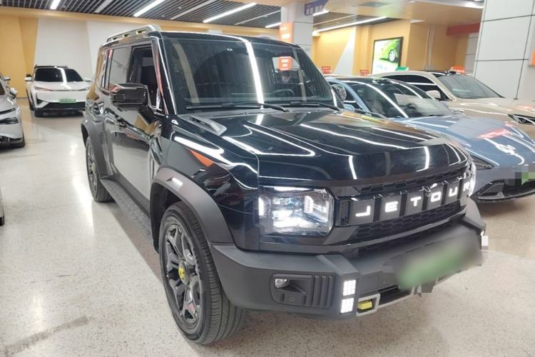 Used JETOUR Shanhai Traveler C-DM 2024 C-DM 208KM Mountain & Wilderness Edition Front Right 45 Deg