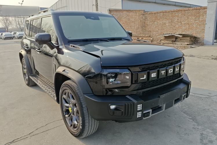 Used JETOUR Shanhai Traveler C-DM 2024 C-DM 208KM Mountain & Wilderness Edition Front Right 45 Deg