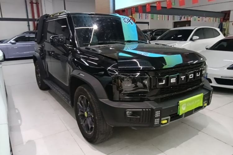 Used JETOUR Shanhai Traveler C-DM 2024 C-DM 129KM Linye Edition Front Right 45 Deg
