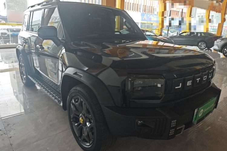 Used JETOUR Shanhai Traveler C-DM 2024 C-DM 208KM Mountain & Wilderness Edition Front Right 45 Deg