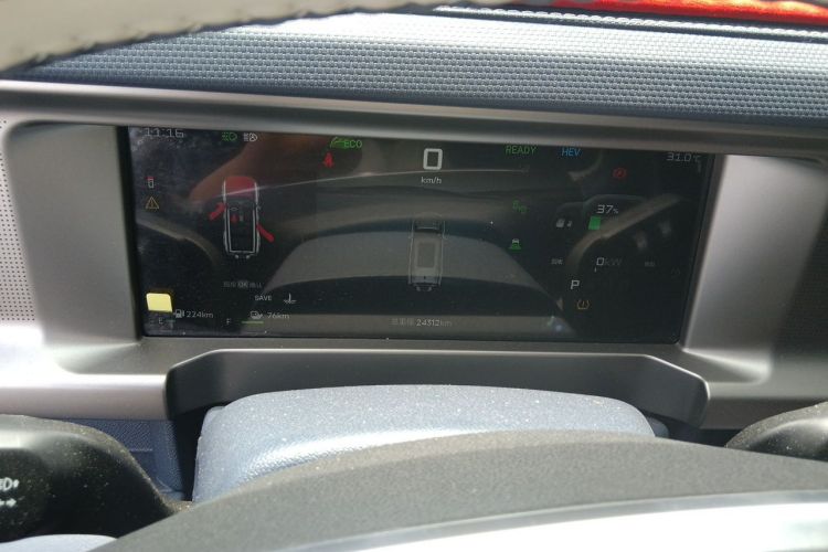 Used JETOUR Shanhai Traveler C-DM 2024 C-DM 208KM Mountain & Wilderness Edition Instrument Cluster