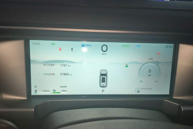 Used JETOUR Shanhai Traveler C-DM 2024 C-DM 129KM Linye Edition Instrument Cluster