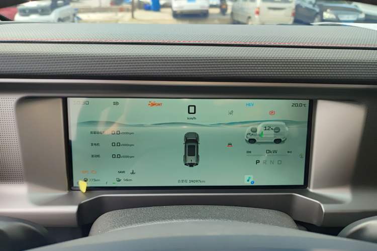 Used JETOUR Shanhai Traveler C-DM 2024 C-DM 129KM Linye Edition Instrument Cluster