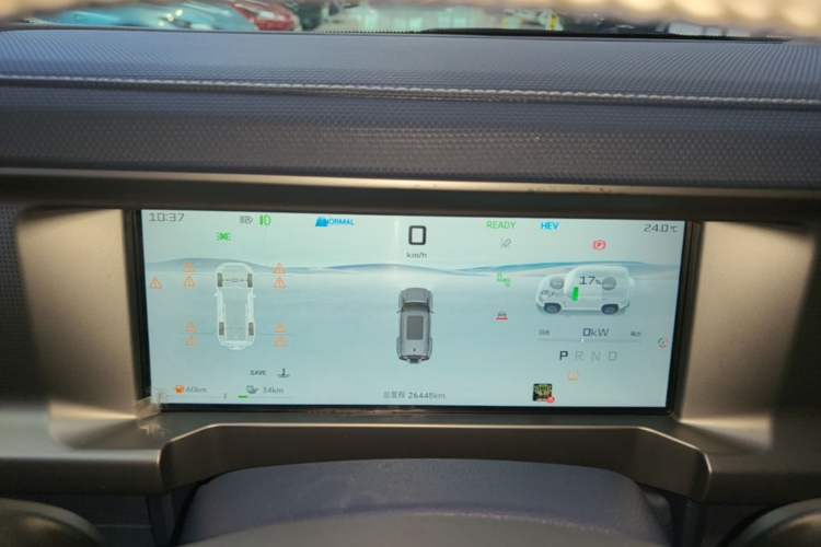 Used JETOUR Shanhai Traveler C-DM 2024 C-DM 208KM Mountain & Wilderness Edition Instrument Cluster