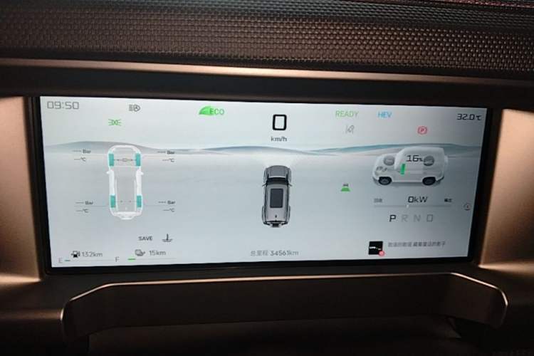 Used JETOUR Shanhai Traveler C-DM 2024 C-DM 129KM Linye Edition Instrument Cluster