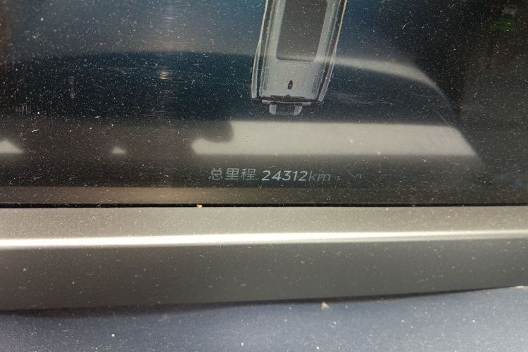 Used JETOUR Shanhai Traveler C-DM 2024 C-DM 208KM Mountain & Wilderness Edition Odometer Close Up
