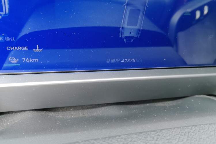 Used JETOUR Shanhai Traveler C-DM 2024 C-DM 208KM Mountain & Wilderness Edition Odometer Close Up